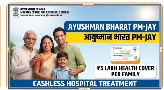 ayushman-bharat का आधिकारिक बैनर